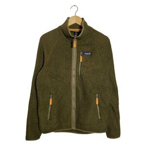Patagonia Men's Retro Pile Fleece Full-Zip Jacket in Basin Green
